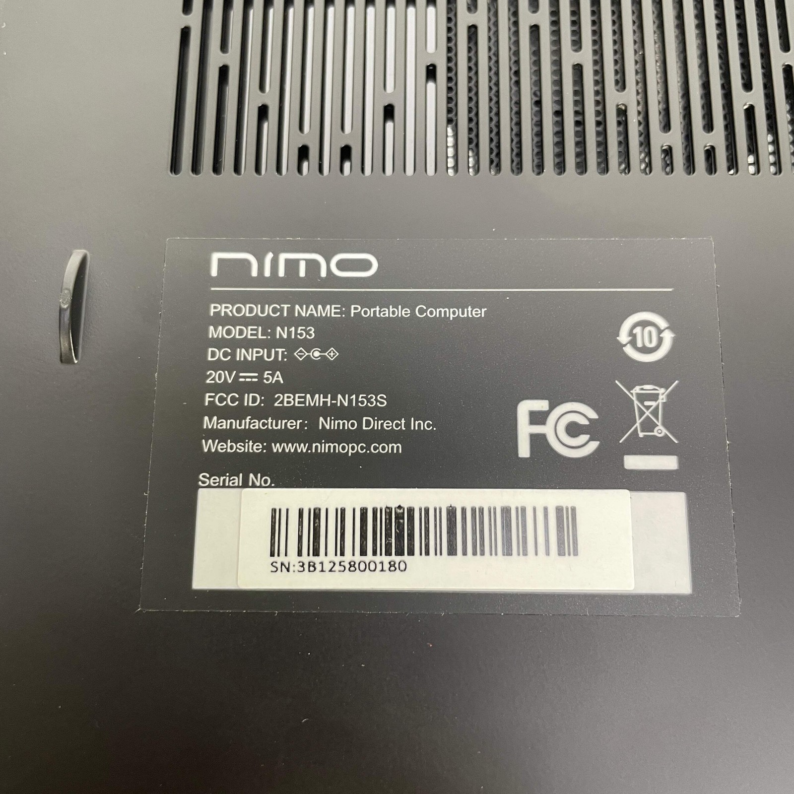 Nimo N153 GIM8IJL 15.6″ Ryzen 5 6600H 3.3GHz 16GB RAM 512GB SSD