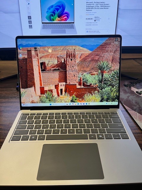 Microsoft – Surface Laptop – Copilot+ PC – 13.8″ Touch-Screen – Snapdragon XPlus