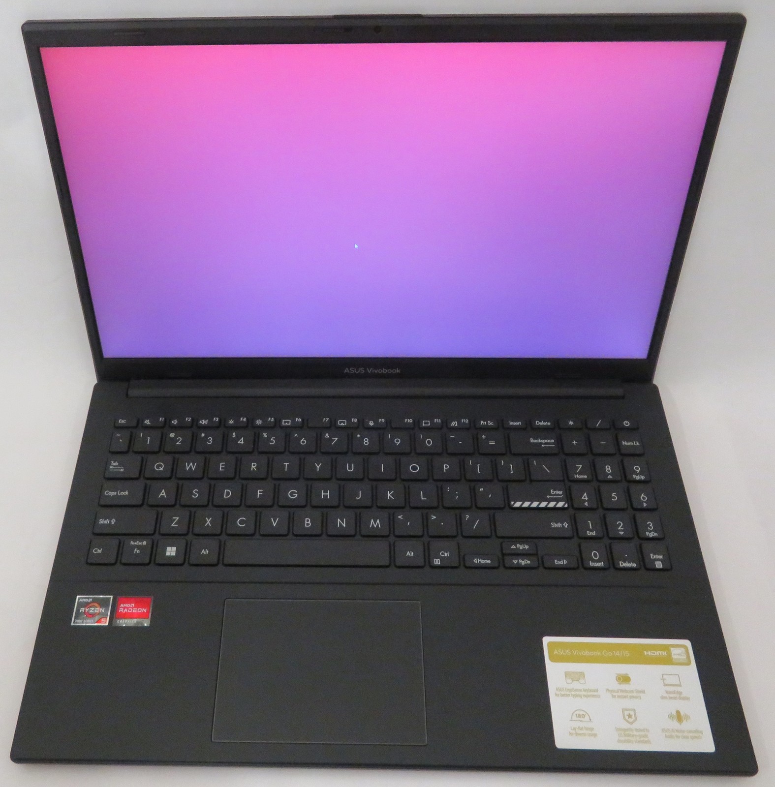 Asus Vivobook Go E1504F 15.6, Ryzen 5-7520U, 2.80GHz, 512GB SSD, 16GB RAM