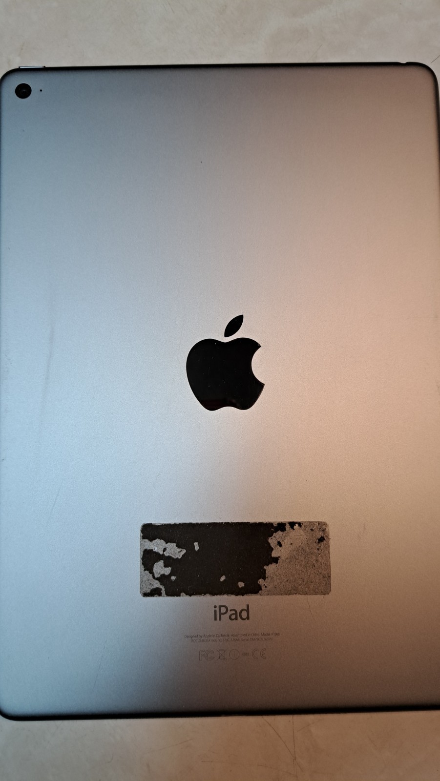 Apple iPad Air 2 Model A1566 Parts Only. Would Not Turn On.