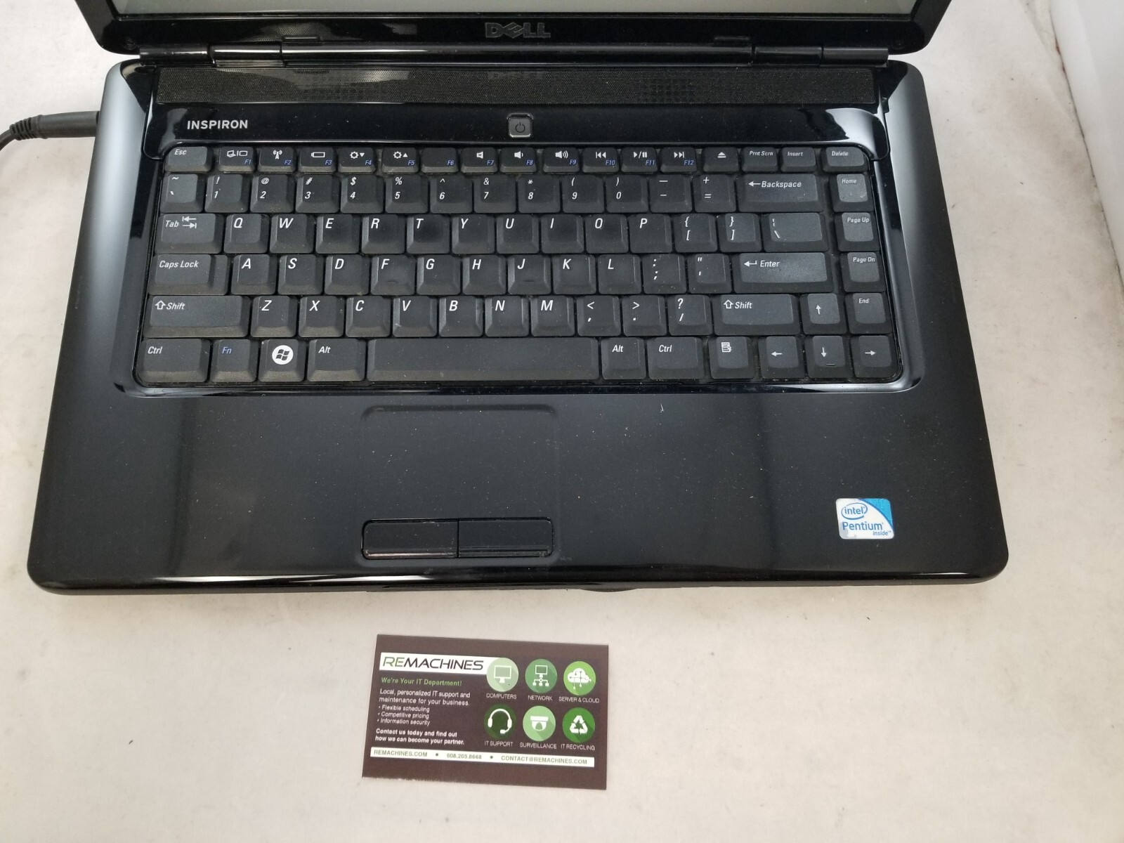 Dell Inspiron 1545 15.6″ Laptop Pentium Dual Core 2GHz 3GB 250GB HDD No OS