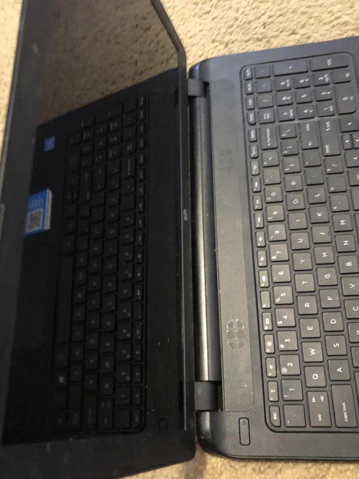 HP 15-f211WM Black laptop PARTS ONLY NO HDD As is