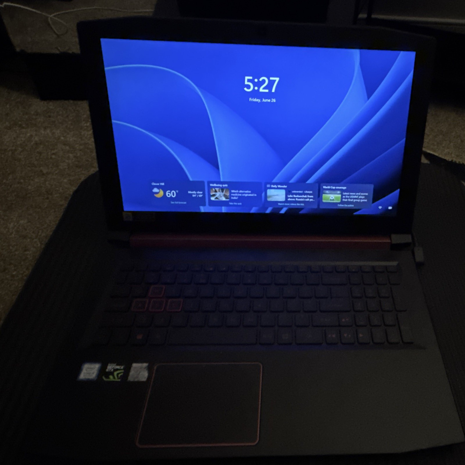 Acer Nitro AN515-53 Gaming Laptop i5-8300H 16GB RAM 240GB + 512GB SSD GTX 1050