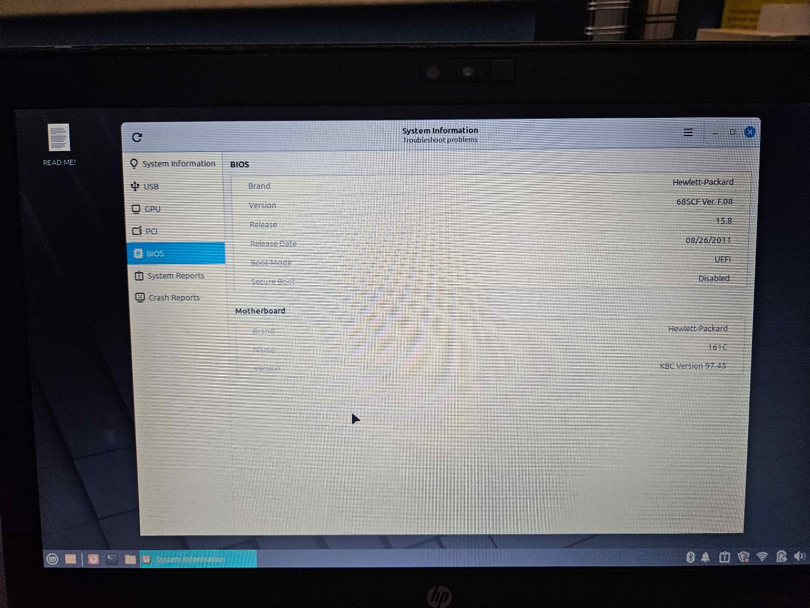 (READ) HP EliteBook 8460p Core i5 8 GB RAM 500 GB HDD Linux Mint