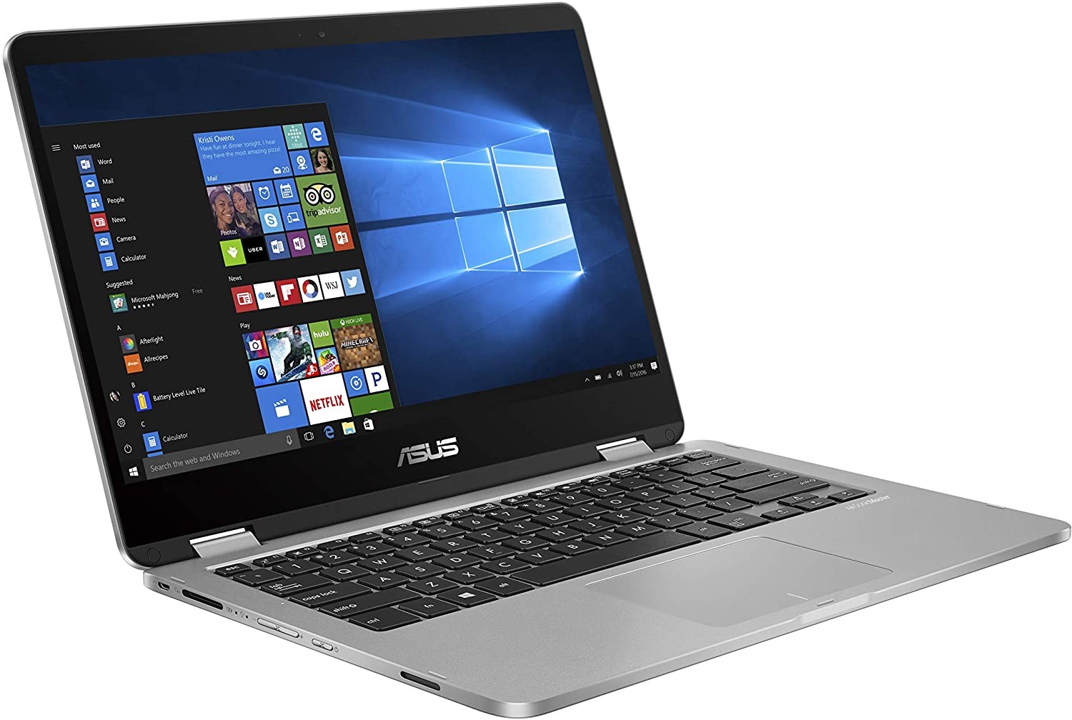 ASUS Vivobook Flip 14 14″ Touch Intel Celeron N4020 4GB 128GB eMMC W10H Laptop