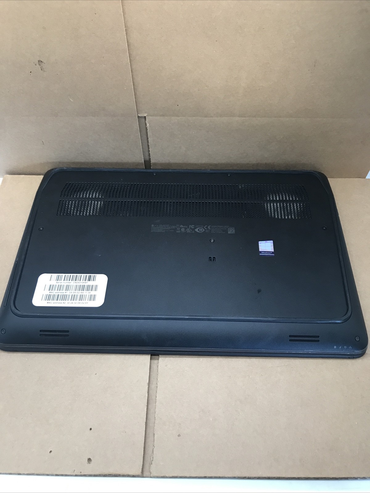 HP ZBook 15 G4 Core i7-7820HQ @2.9ghz 32GB DDR4 512 SSD NVMe Win 11 Pro