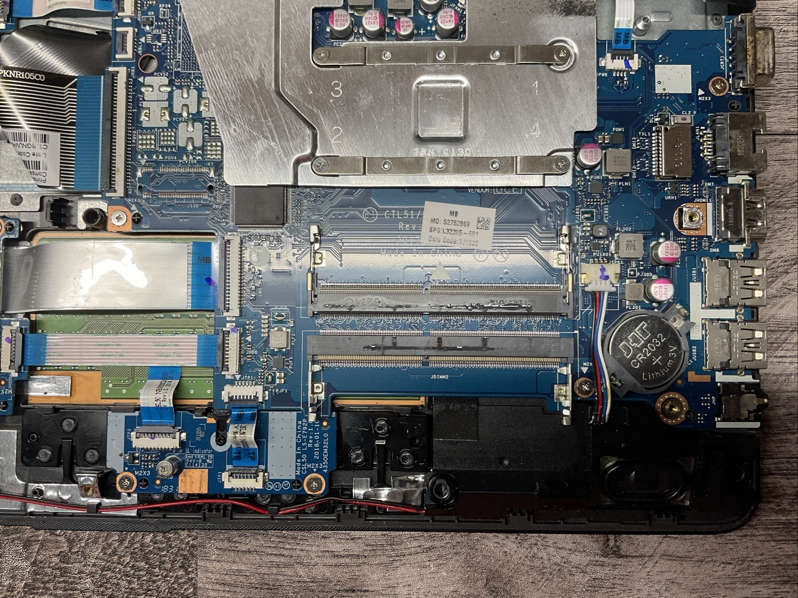 HP Laptop 17 / Unknown Processor / No RAM Laptop Notebook PC / C15