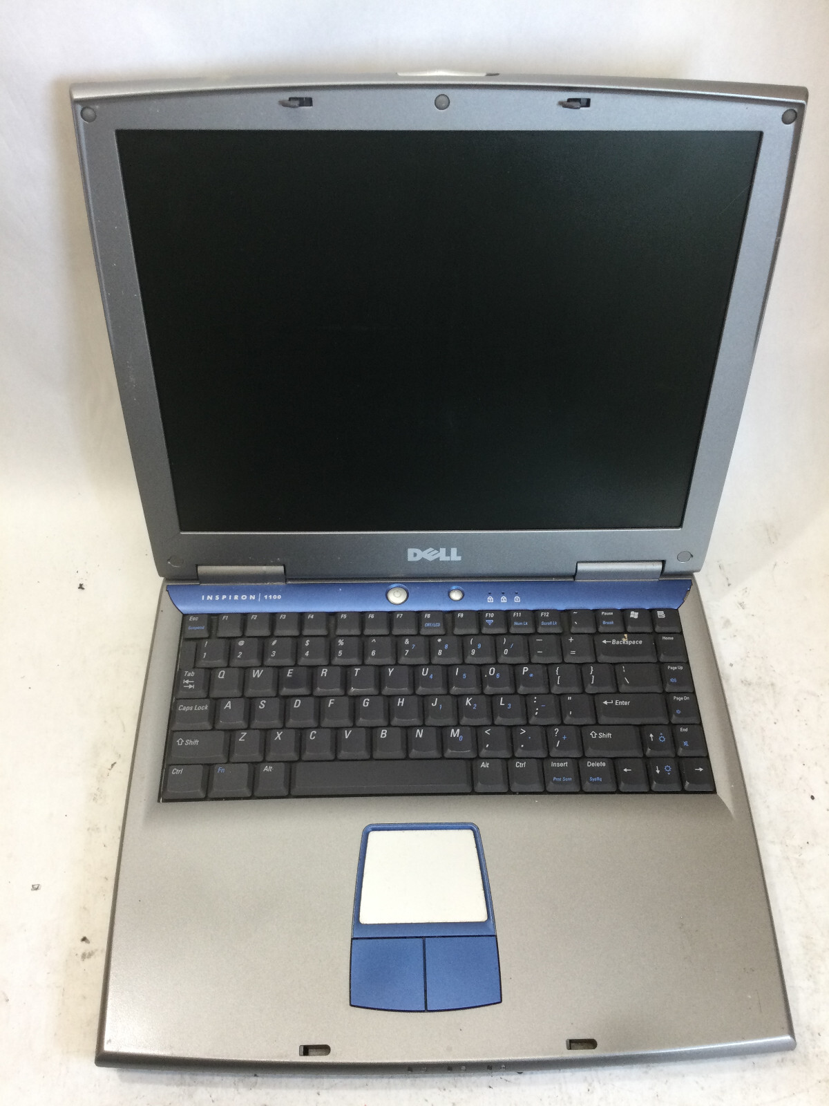 DELL INSPIRON 1100 – FOR PARTS – INTEL CELERON – 256MB RAM – READ DESCRIPTION-BB