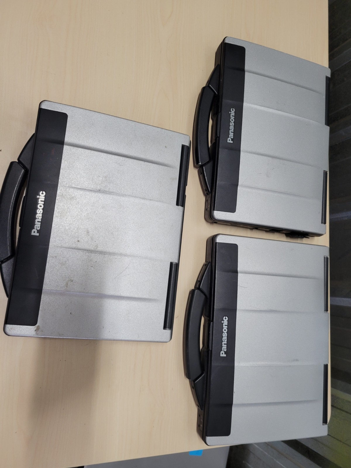Lot of 3 Panasonic Toughbook CF-53 i5-4310U Laptops 4-8Gb Ram 160-750gb Hdd