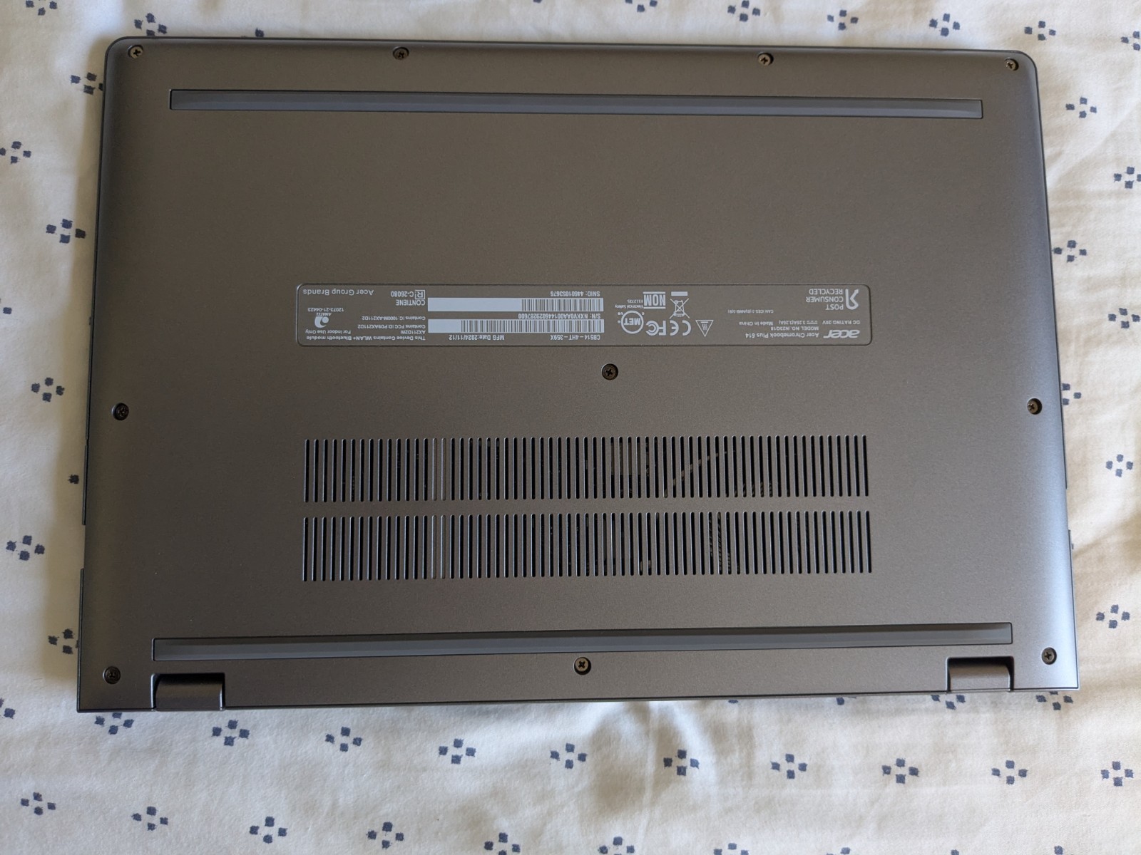 Acer Chromebook Plus 514 14″ Touch i3-N305 8GB 512GB SSD CB514-4HT