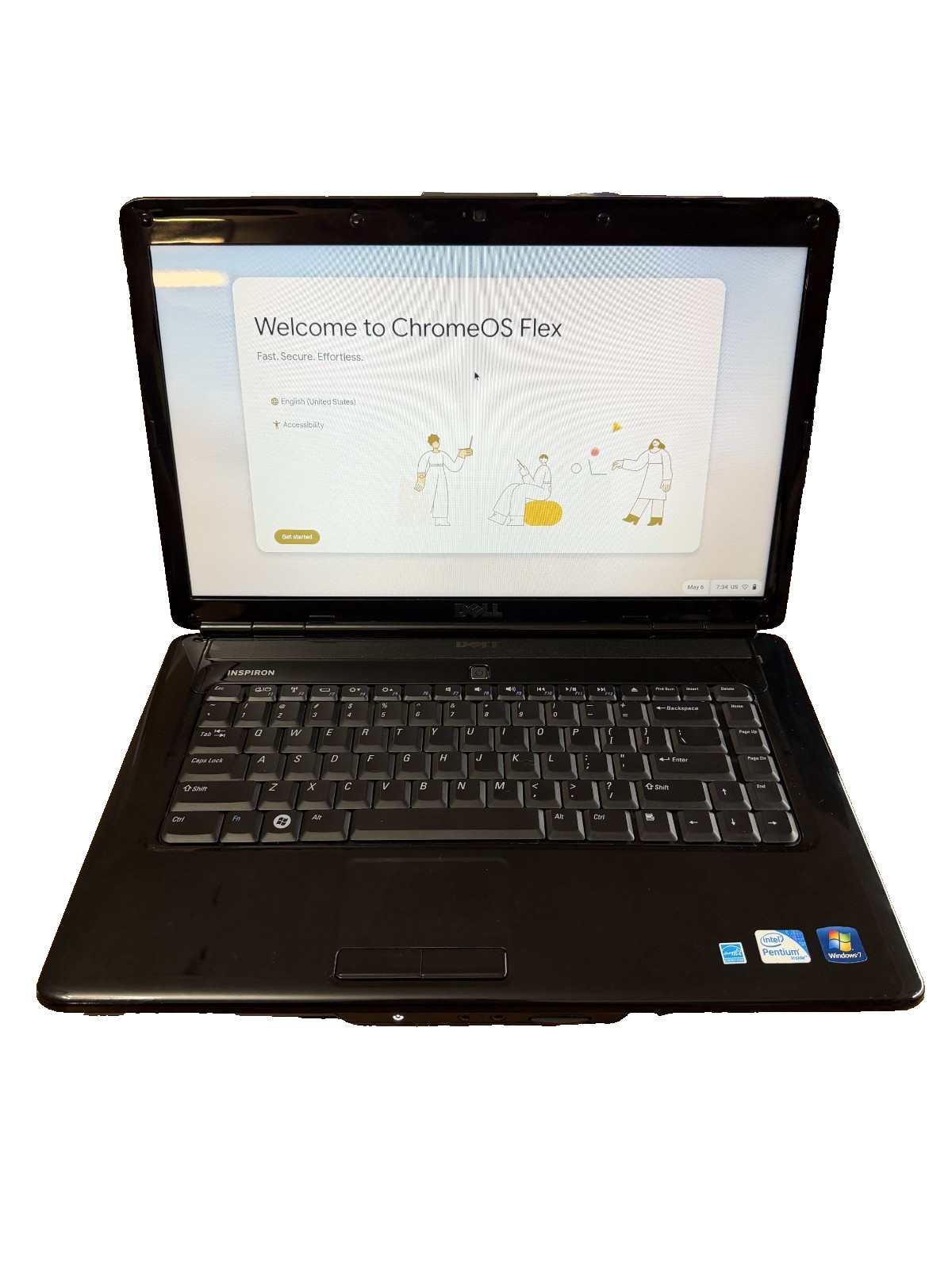 Dell Inspiron 1545 Pentium(R) Dual-Core CPU T4500 4 GB RAM 500 GB HDD 15.6″