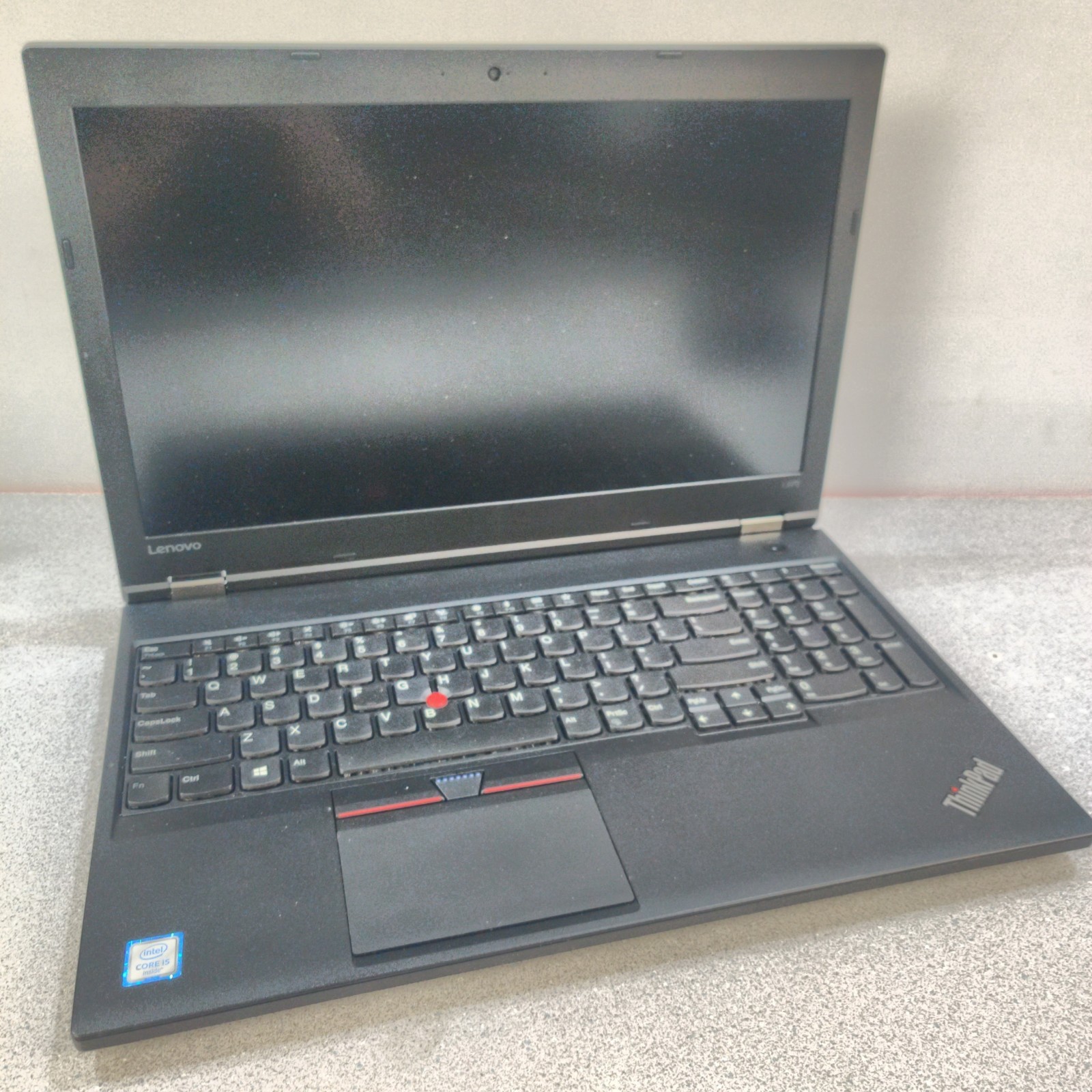 Lenovo Thinkpad L570 Intel Core i5-6200U, RAM 16GB, NO SSD/OS/AC ADAPTER Used