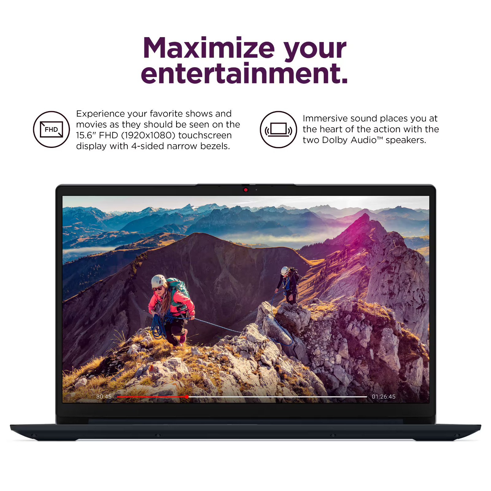 Lenovo Laptop Computer 15 FHD Touch AMD Ryzen 5, 8GB RAM & Up to 1TB SSD Win Pro