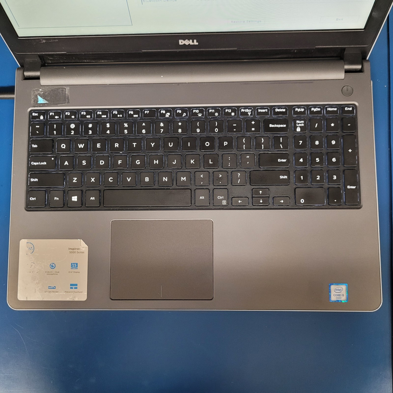 Laptop Dell P51F Intel Core i5-6200U @2.30Hz, 8 GB RAM, WINDOWS 11