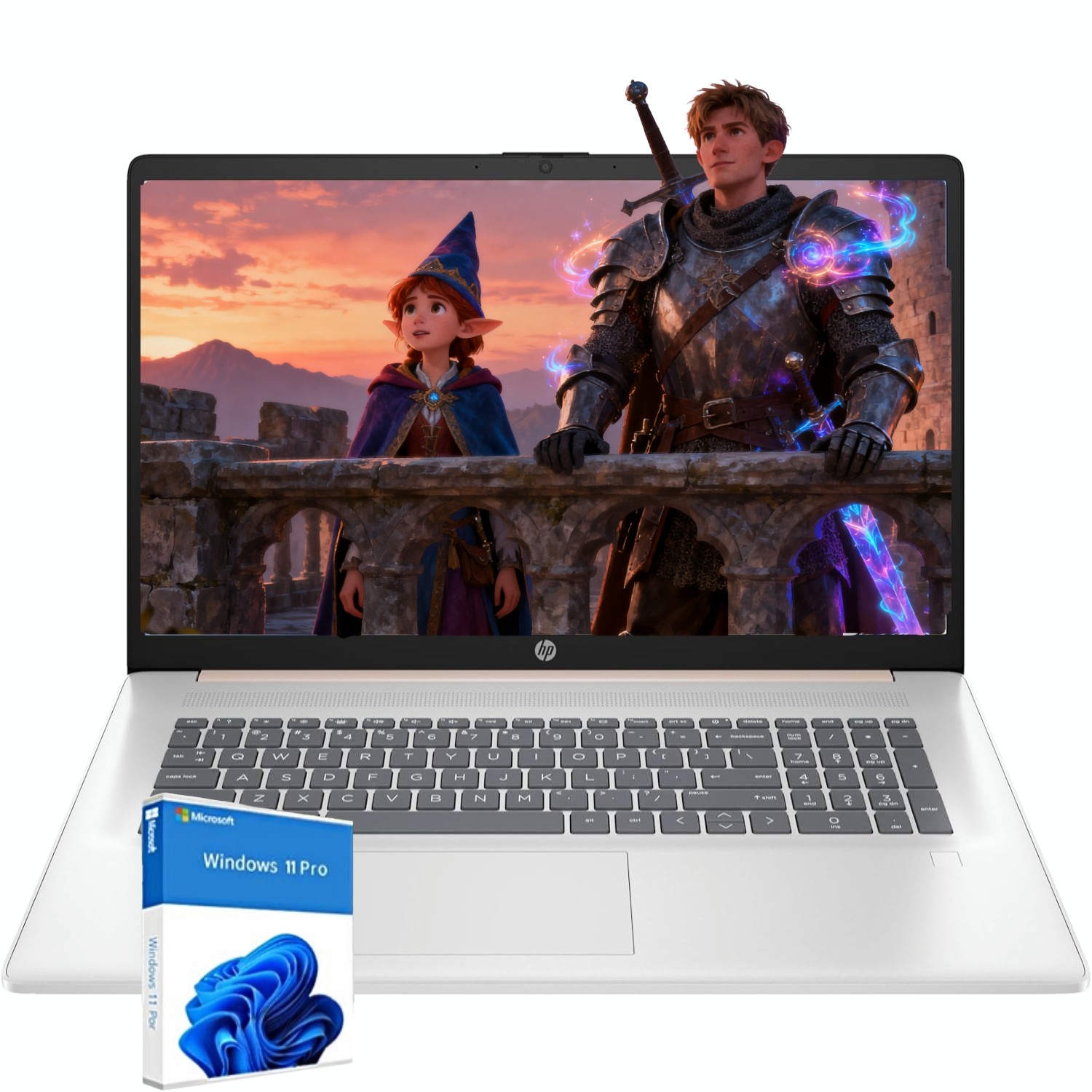 HP 17.3″HD Laptop InteL core i5-1334U UpTo 64GB RAM 2TB SSD Win11Pro Backlit US