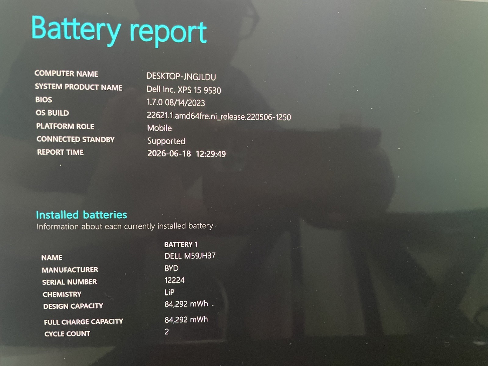 Dell XPS 15 9530 3.5K OLED Touch i7-13700H 32GB 1TB SSD RTX 4050 – 100% Battery