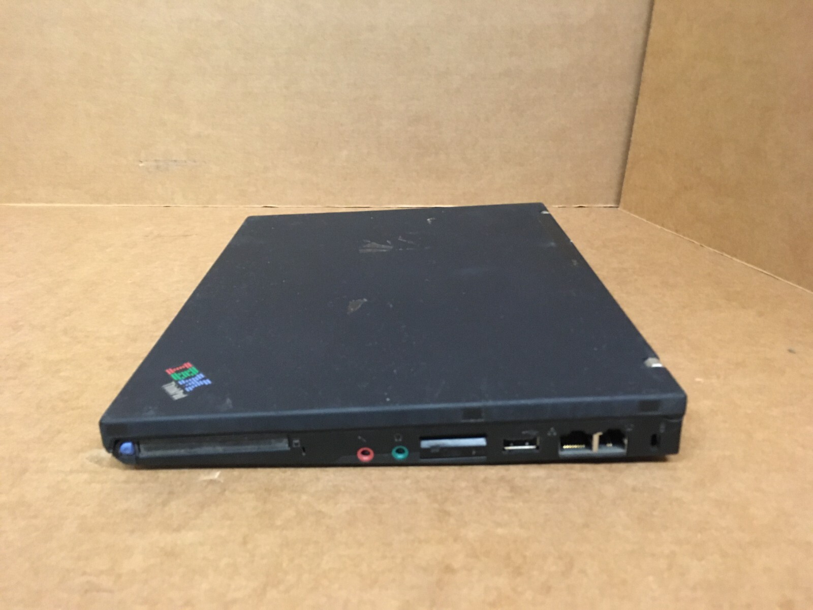 Vintage IBM Thinkpad X40 598MHz 768MB RAM NO HDD