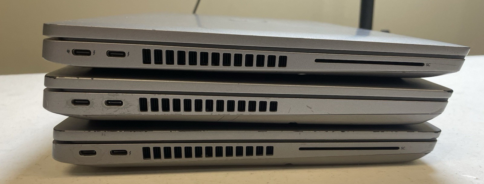 Lot of 3 Dell Latitude 5420/5421 i5 8GB RAM NO SSD BOOTS For Parts or Repair