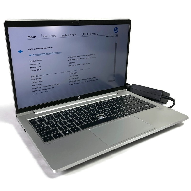 HP ProBook 445 G9 14″ Laptop Ryzen 5 5625U 2.3GHz 16GB 512GB NVMe SSD – Win11