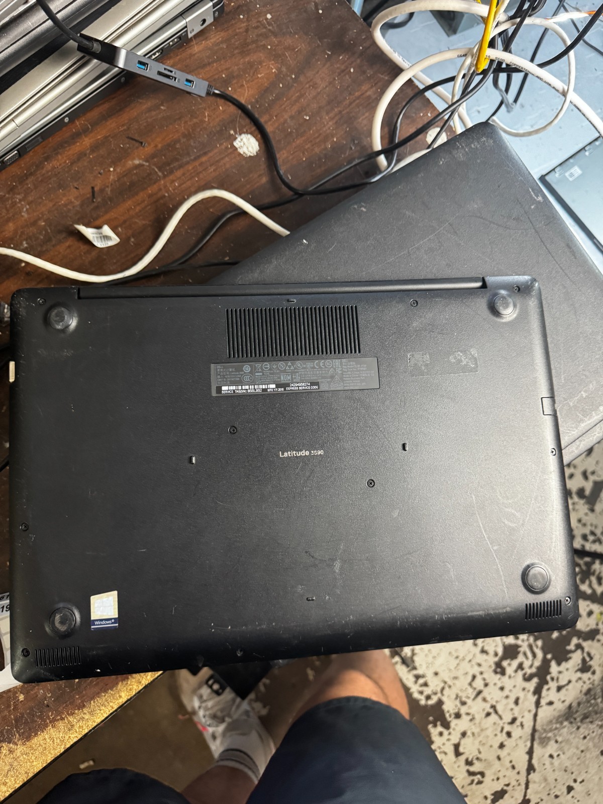 Dell Latitude 3590 Laptop for Parts/Repair #6157