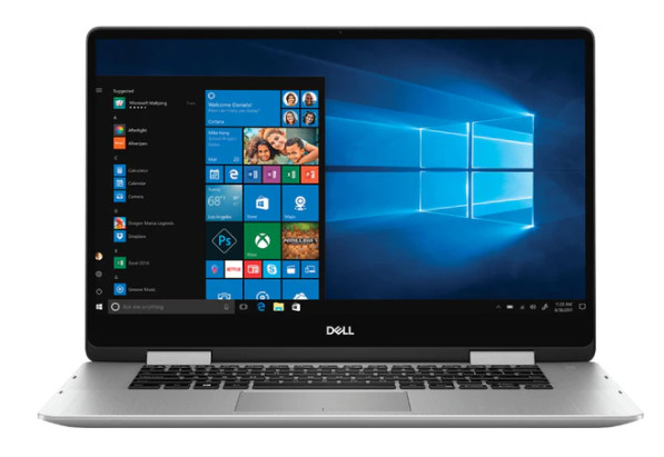 Dell Inspiron I7586 2-in-1 15.6FHD TouchScreen i5-8265U 8GB 256GB SSD Silver W10