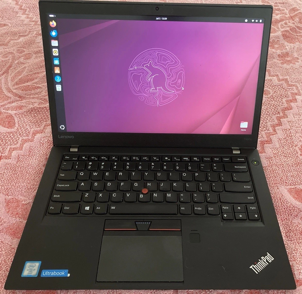 Lenovo Ultrabook T460s Core i7 512GB SSD, 20GB RAM, Ubuntu Desktop 26.10