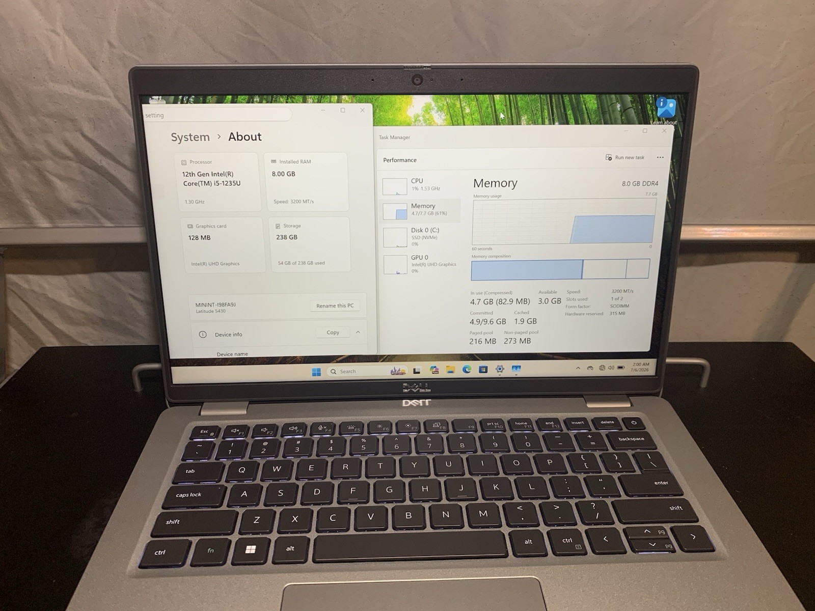 Dell Latitude 5430 i5-1235U 8GB 256GB SSD Win11 14in FHD Silver