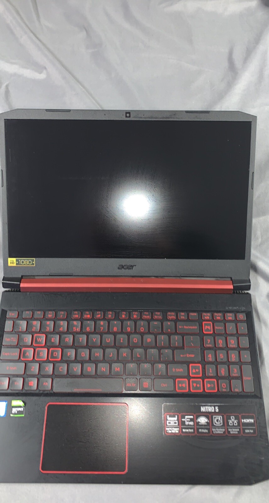 Acer Nitro 5 AN515 15.6″ (512GB SSD, Intel Core i5 9th Gen., 4.10 GHz, 8GB)…