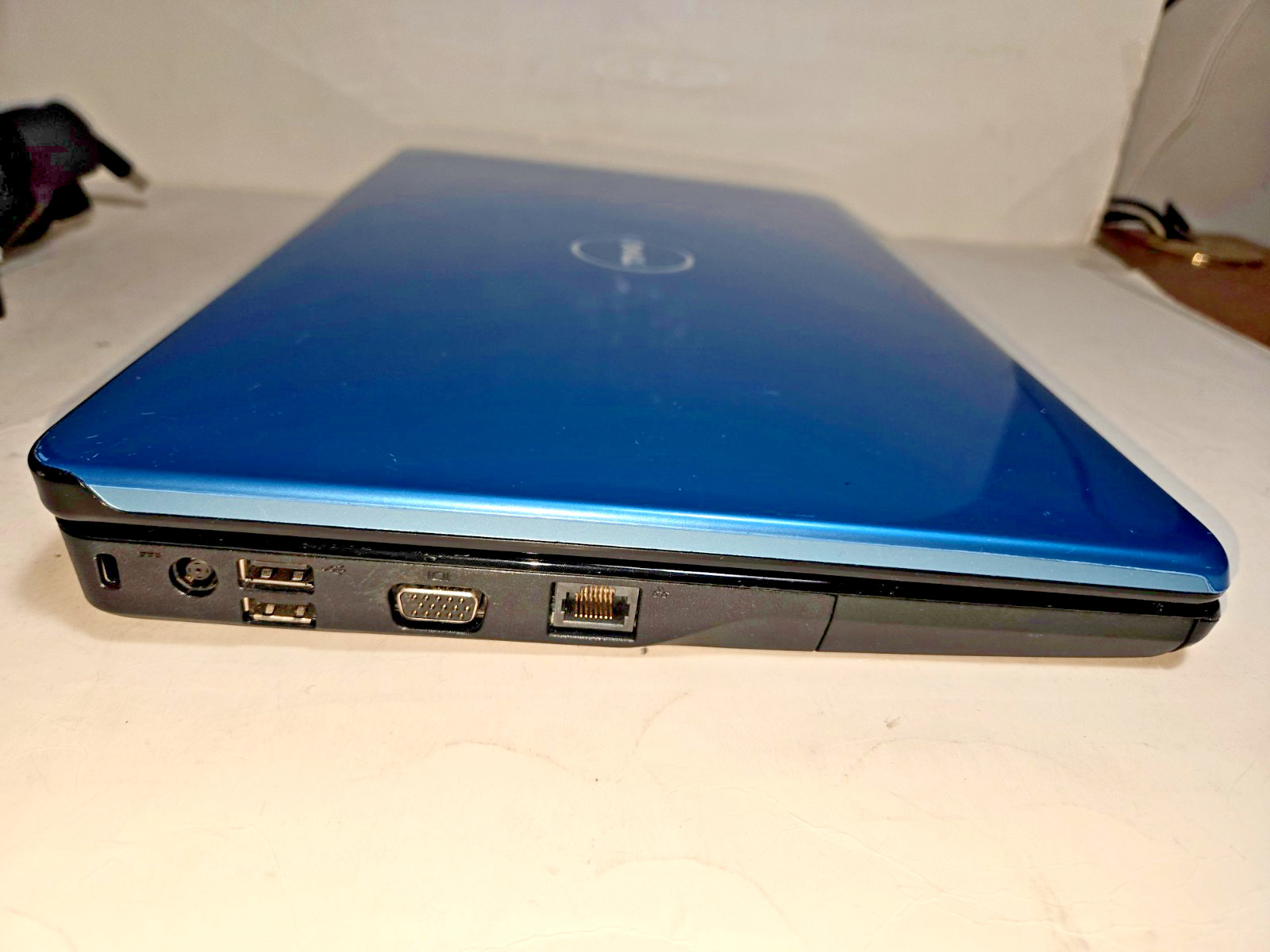 💙 Dell Inspiron 1545 Blue Core2Duo 4GB 160GB Win10 OEM Charger Free Ship NICE!
