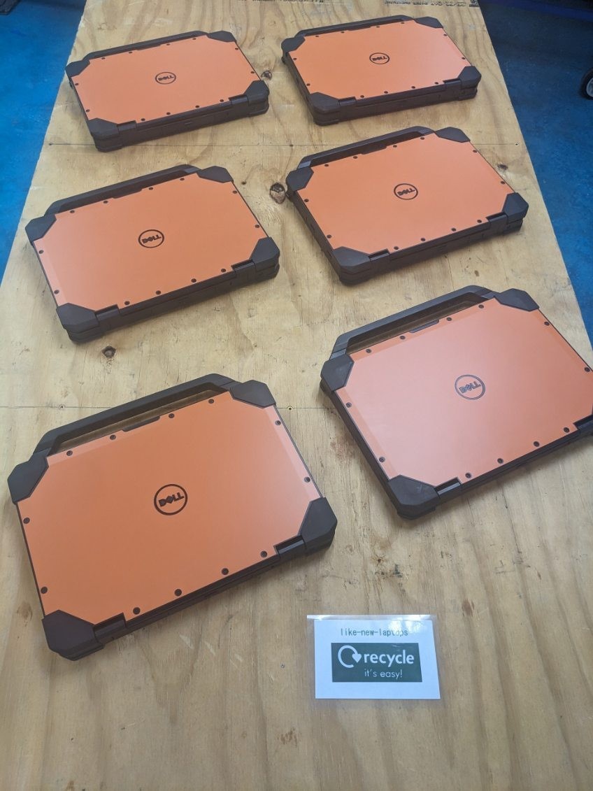 Dell Latitude 14 Rugged 5420 Laptop i5 8th GEN 16GB 1TB ORANGE IP 53 RATED