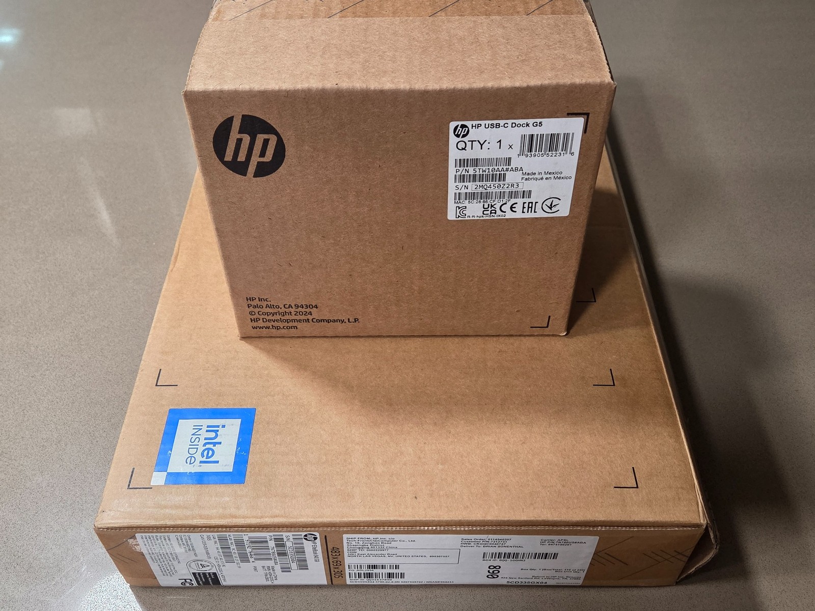Bundle! HP EliteBook 640 G11 Laptop 14″ Intel Core Ultra 5-1335 & New HP G5 Dock