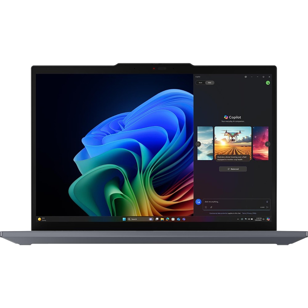 Lenovo 14″ ThinkPad T14 Gen 6 Copilot+ PC Notebook in Gray – 21QJ00CRUS