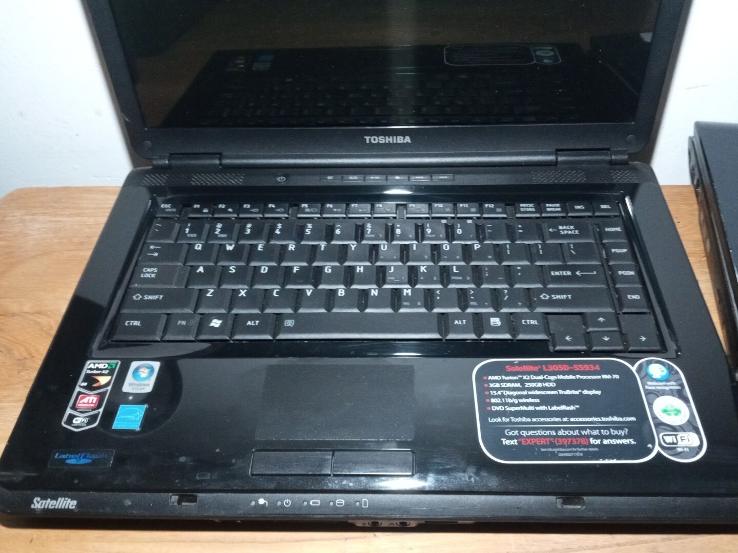 Toshiba PSLC8U-03701Q Laptops 2X (Untested) No Power Supplies