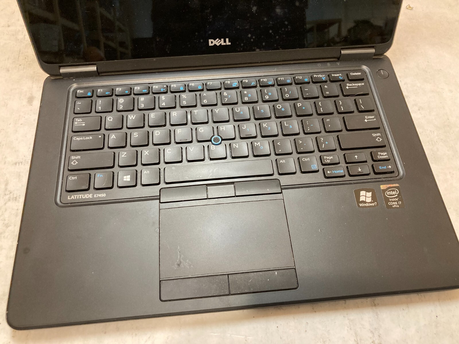 Dell Latitude E7450 Laptop 14″ Intel Core i7 5th Gen DAMAGED SCREEN -PP