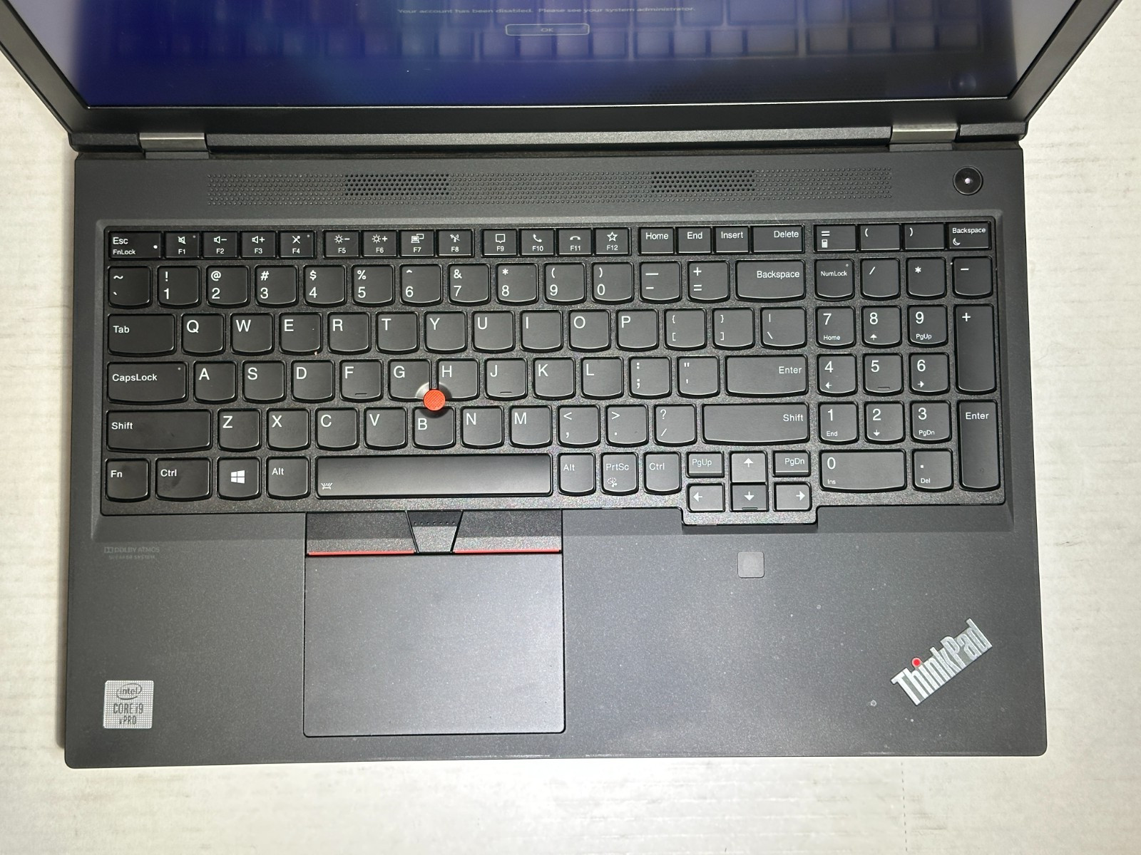ThinkPad T15g Gen 1 | i9-10885H | RTX 2070 GPU |32GB RAM | 512GB NVMe | Win11 P