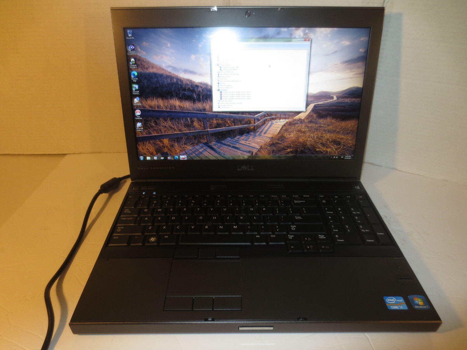 DELL PRECISON M4600 15.6″ CORE i7-2620M 2.7GHz 8GB RAM 500GB HDD WIN 7 OFF 13