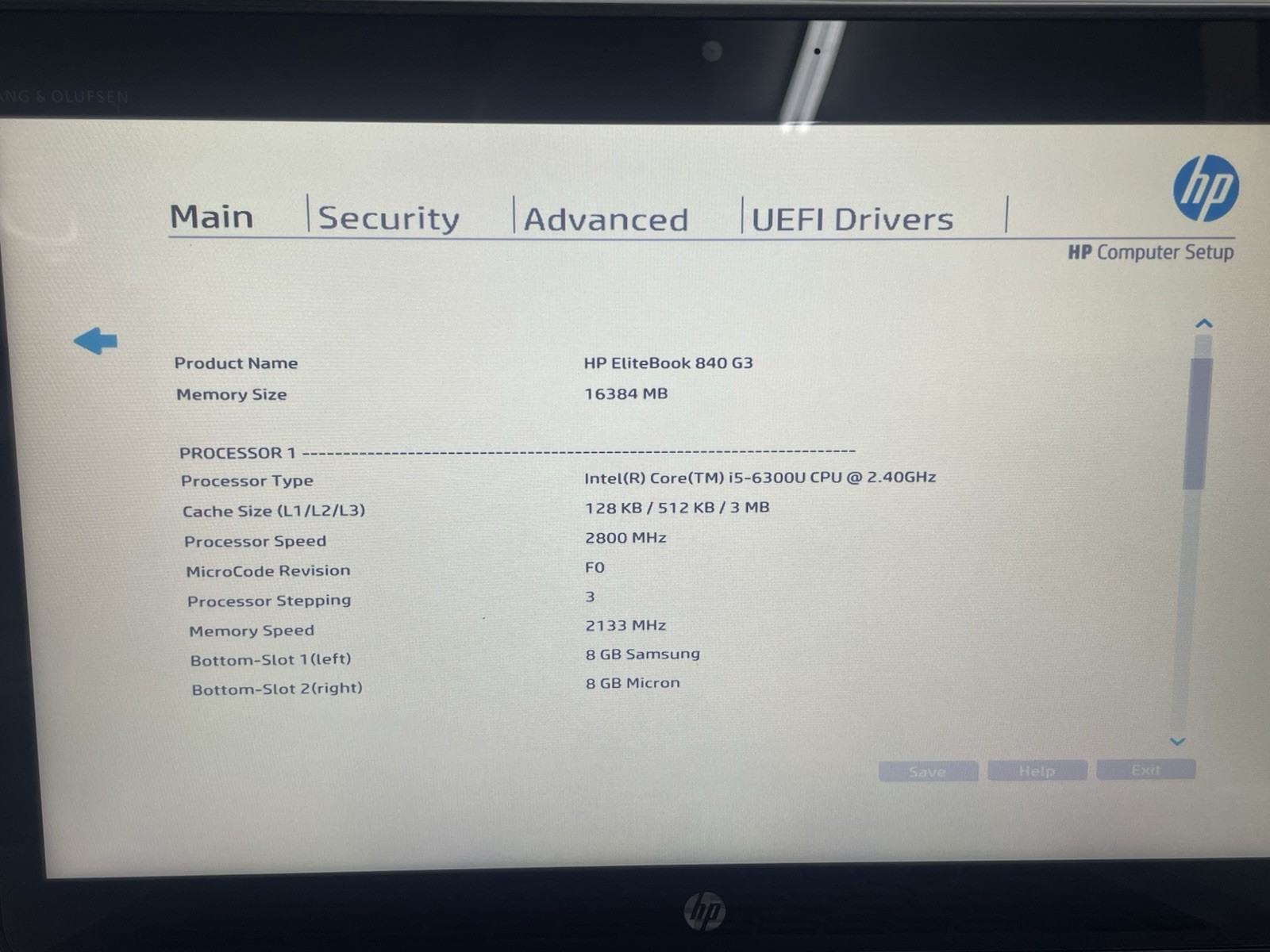 HP Elitebook 840 G3 Laptop Computer PC i5 16GB RAM 256GB SSD Windows 10 Pro
