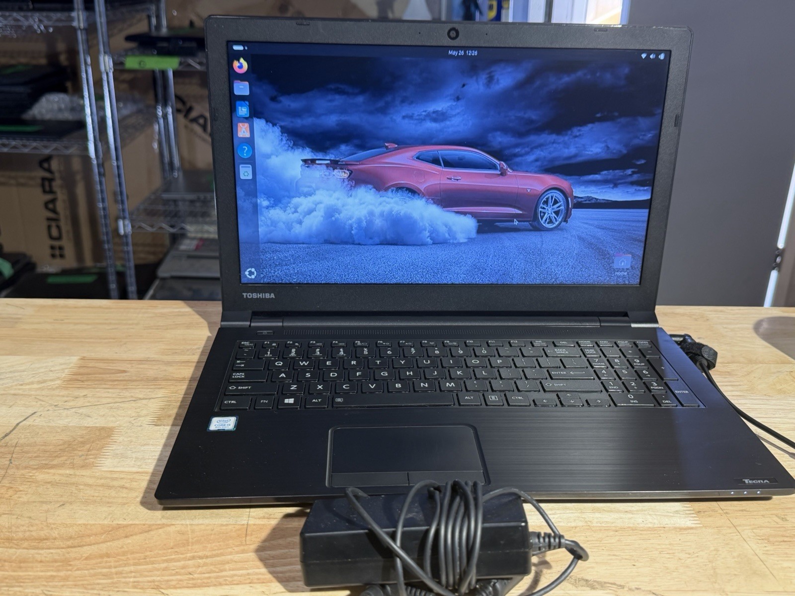 Toshiba Tecra C50-E i5-8250U 16GB RAM 240GB SSD Ubuntu 24.04 Laptop DVD-RW