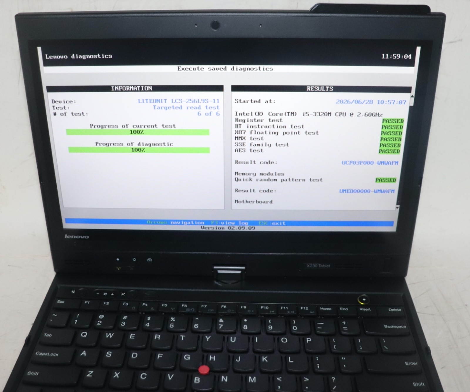 Lenovo ThinkPad X230T|Core i5@2.60 GHz|8GB RAM|256GB SSD|WIN 10 PROF|WiFi