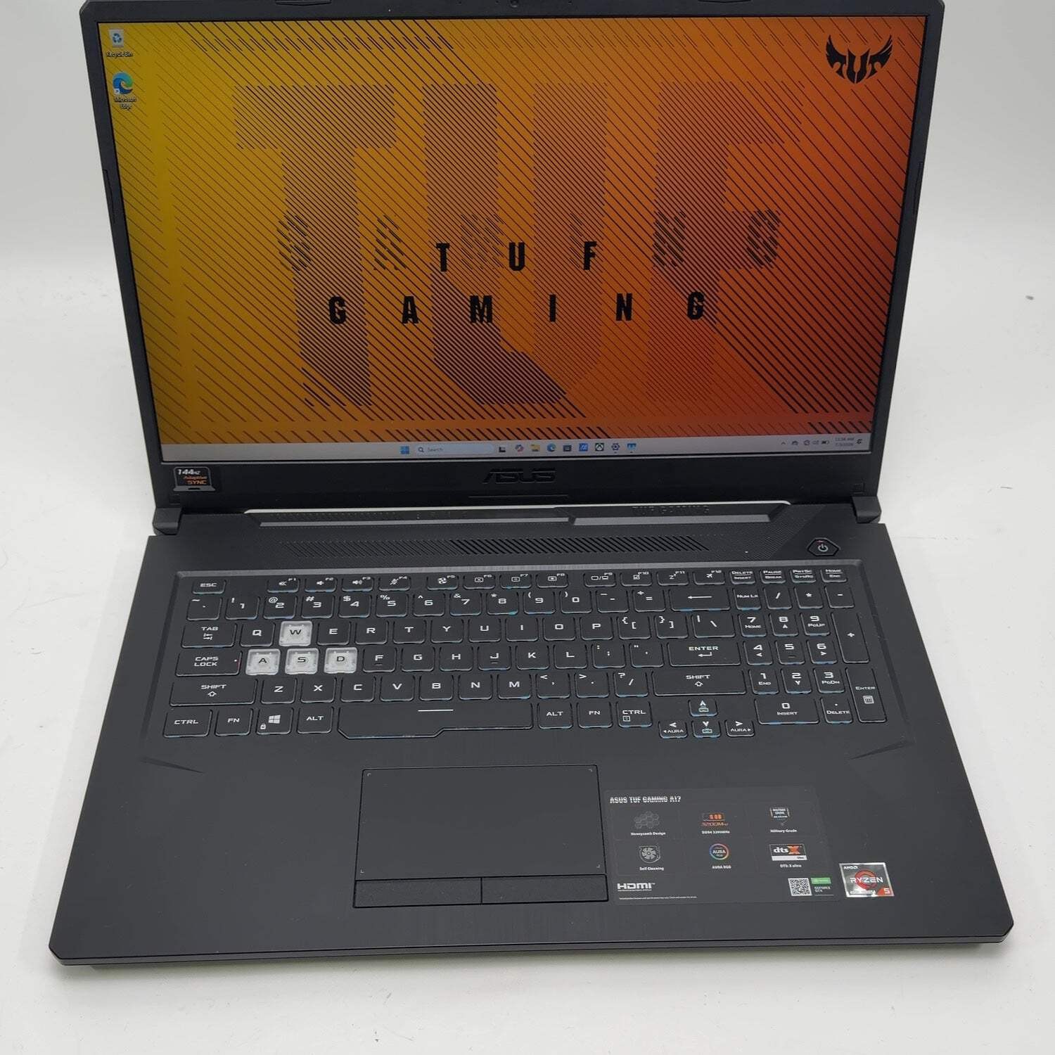 Asus TUF A17 FA706IH 17.3″ Ryzen 5 4600H 8GB RAM 512GB GeForce GTX 1650 READ