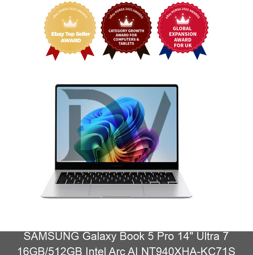 SAMSUNG Galaxy Book 5 Pro 14″ Ultra 7 16GB/512GB Intel Arc AI NT940XHA-KC71S