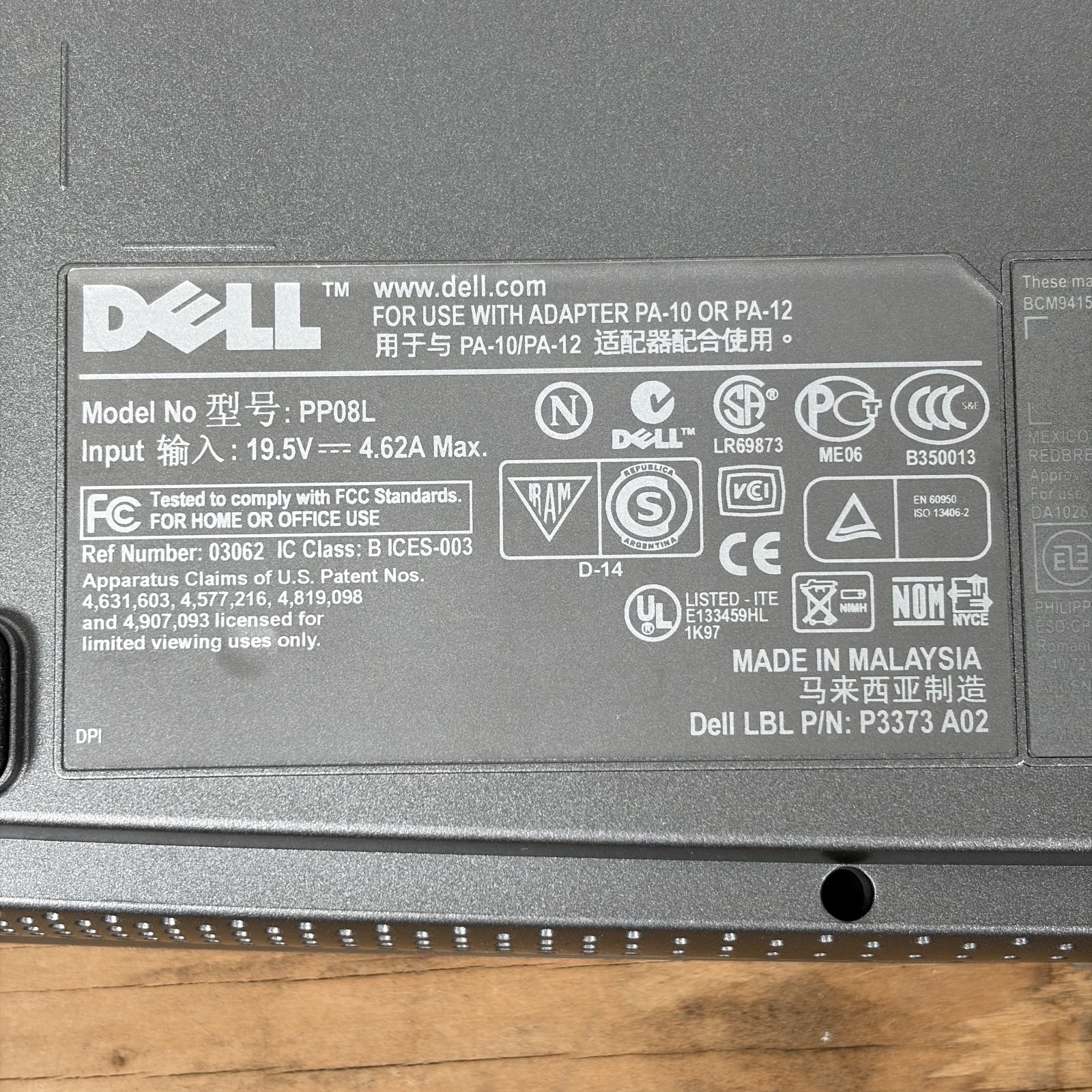 Dell Inspiron 1150 PP08L 14″ Laptop Intel Celeron 2.60Ghz w/ 512MB CD-RW No HDD