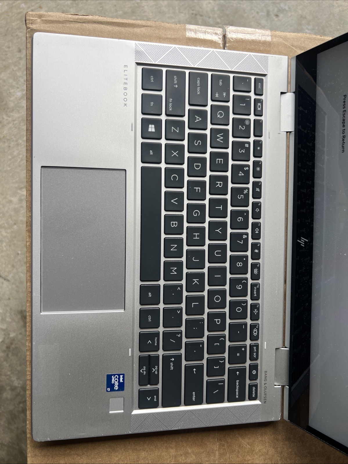 HP Elitebook X360 830 G8 Core I7 -1145G7 2.6GHz 16GB RAM 256GB 13.3” *** NO OS