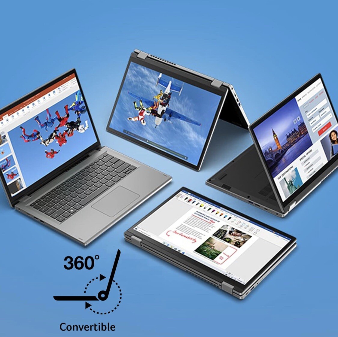 Acer Aspire 3 Spin 14 Convertible Laptop | 14″ 1920 x 1200 IPS Touch Display |