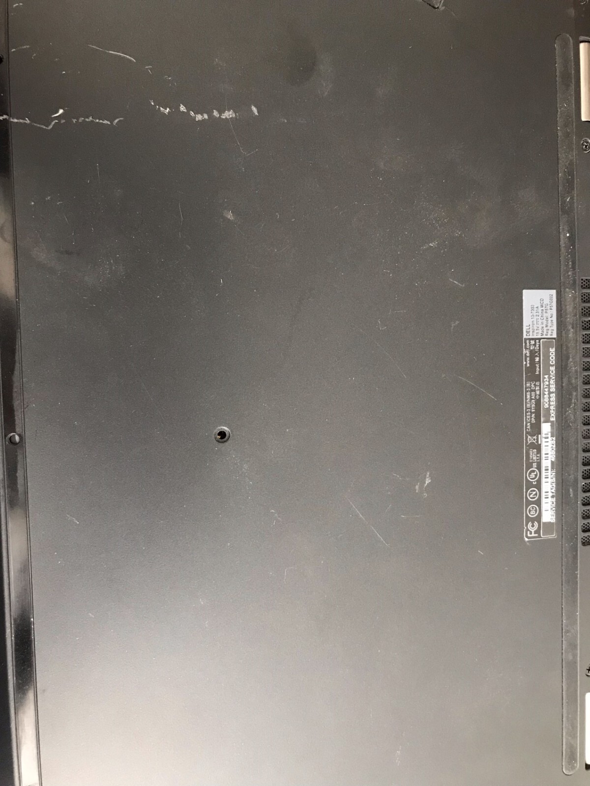 DELL INSPIRON 13-7353 READ IMPORTANT