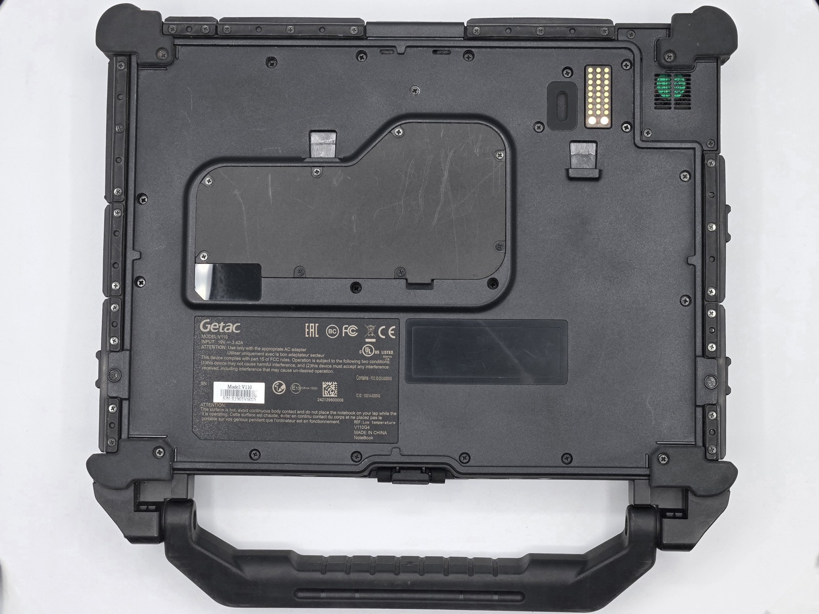 Getac V110G4 2-in-1 11″ HD Touch I5-7200U 256GB SSD W10P 16GB *READ*