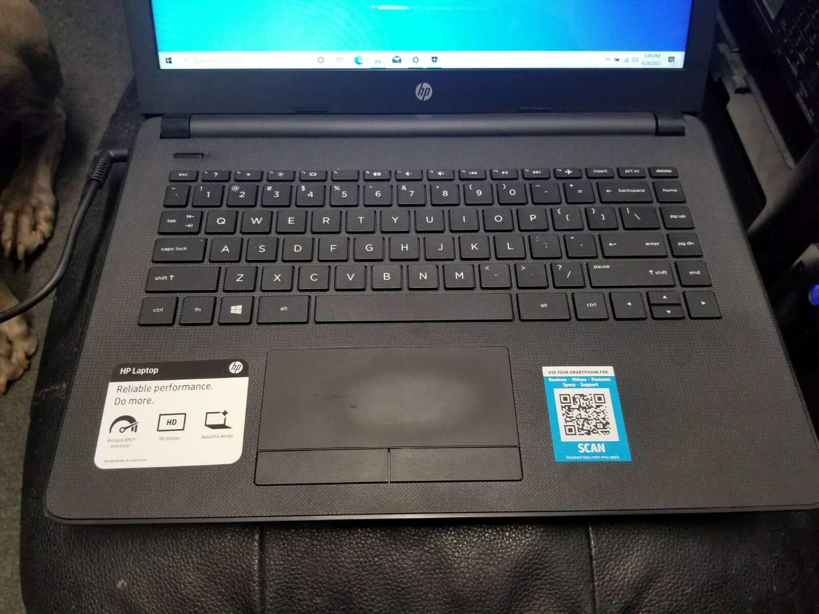 HP-14BW012NR | 30GB HDD | 4GB RAM | Radeon R2 | AMD E2-9000e | Windows 10 Home