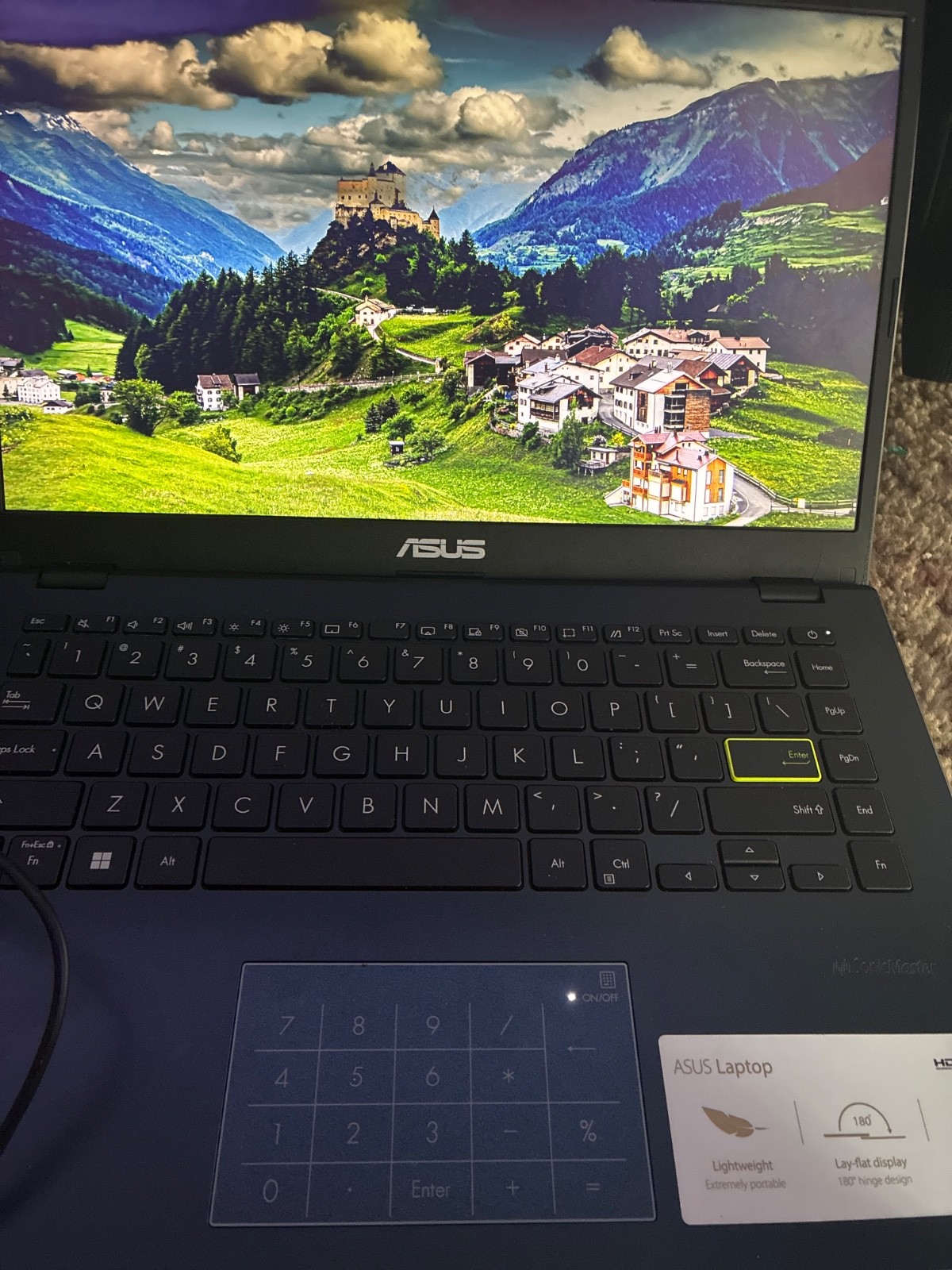 ASUS E210 11.6″ (64GB eMMC, Intel Platinum N, 2.80 GHz, 4GB) Laptop – Star Black