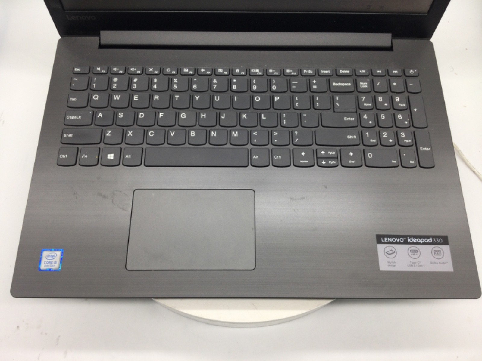 Lenovo IdeaPad 330 15.6″ Laptop i3-8130U 8GB RAM 1TB HDD Windows 11 Pro Used RD