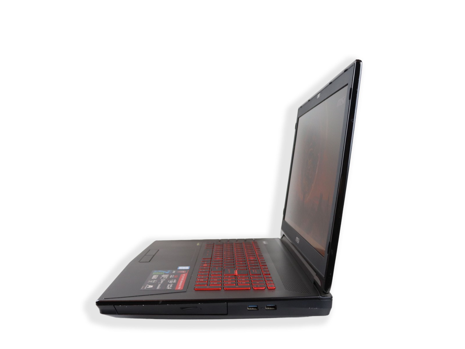 MSI 17.3 GT72VR Intel i7-6700HQ 32GB DDR4 512GB SSD + 1TB NVIDIA GTX 1070 8GB